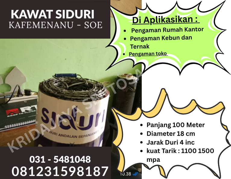 KAWAT SIDURI SOE