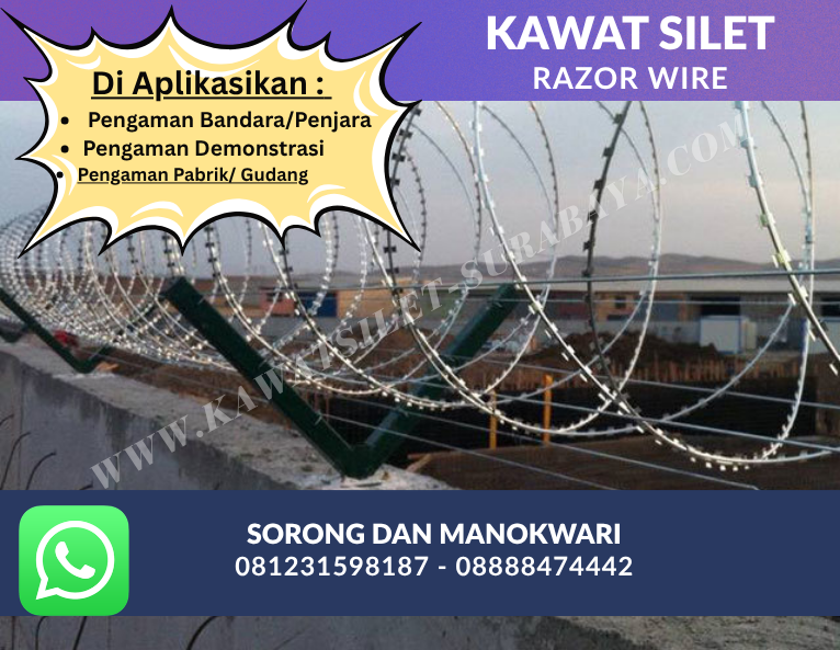 KAWAT SILET SORONG