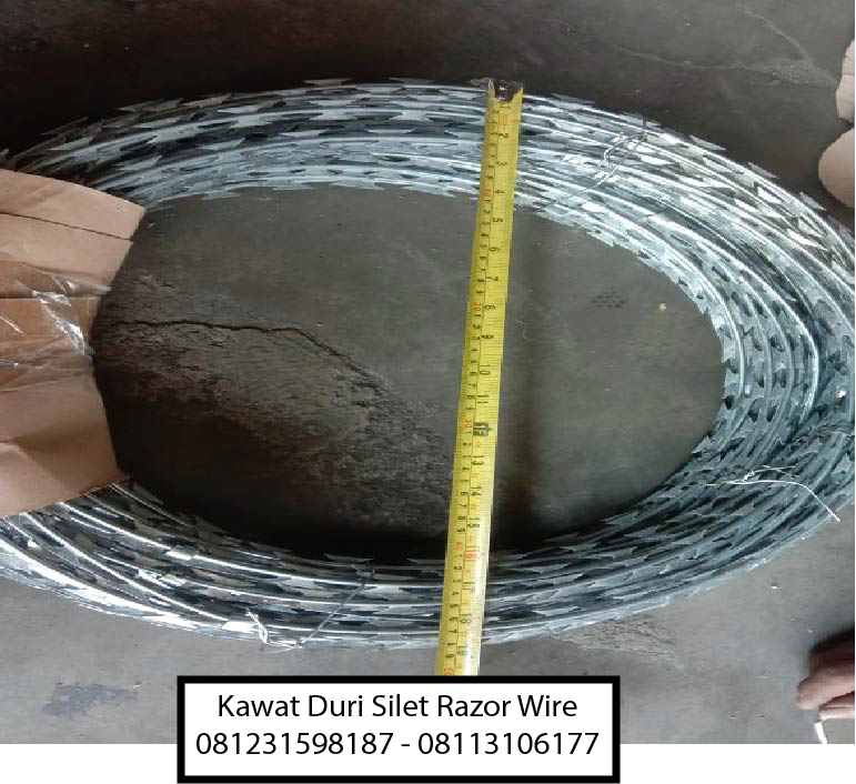 kawat silet razor wire cilacap