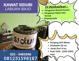 KAWAT SIDURI LABUAN BAJO NTT