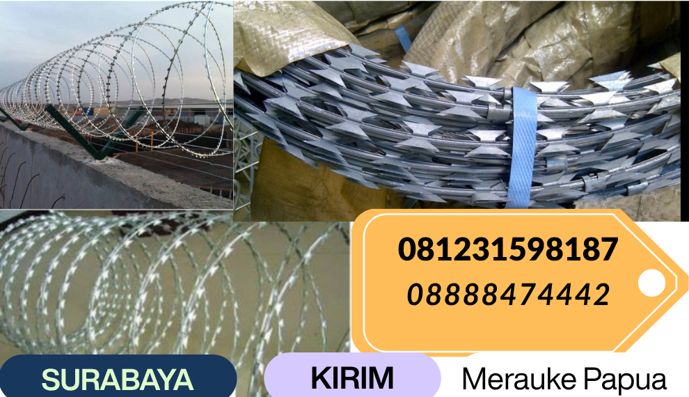 kawat silet merauke